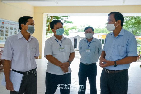 Phó chủ tịch UBND tỉnh Trần Hồng Quân: "Phải chu đáo, thận trọng, đảm bảo an toàn, nghiêm túc, đúng quy chế" trong kỳ thi tốt nghiệp THPT năm 2021