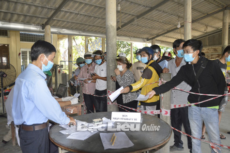 TP. Bạc Liêu: 1 trường hợp về từ TP. Hồ Chí Minh dương tính với vi rút SARS-CoV-2