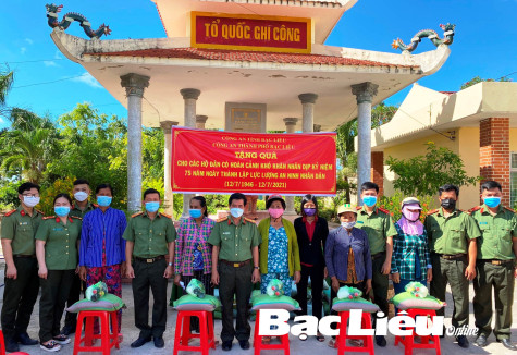 Cống hiến của lực lượng an ninh cho TP. Bạc Liêu phát triển