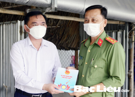 Lãnh đạo tỉnh kiểm tra công tác phòng, chống dịch bệnh COVID-19 trên địa bàn TX. Giá Rai