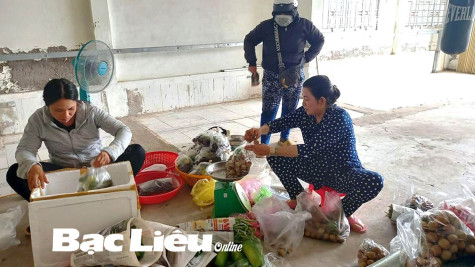 Nghĩa tình người Bạc Liêu gửi đến vùng dịch TP. Hồ Chí Minh