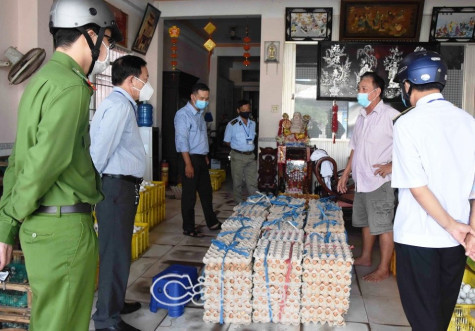 Nhiều cơ sở kinh doanh trứng gia cầm không có hoá đơn đầu vào