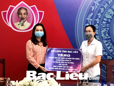 TP. Bạc Liêu: Tiếp nhận hơn 1,7 tỷ đồng từ các nguồn lực hỗ trợ công tác phòng, chống dịch COVID-19