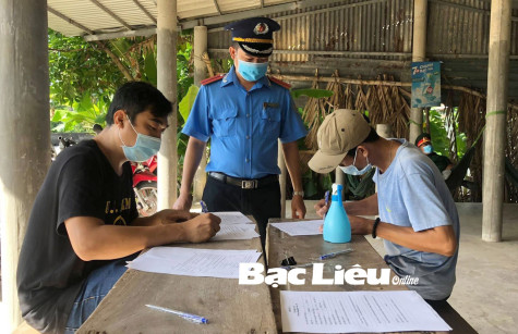 Lái xe, phụ xe vận tải hàng hóa vào tỉnh: Áp dụng quản lý sinh hoạt tập trung, lưu trú tạm thời