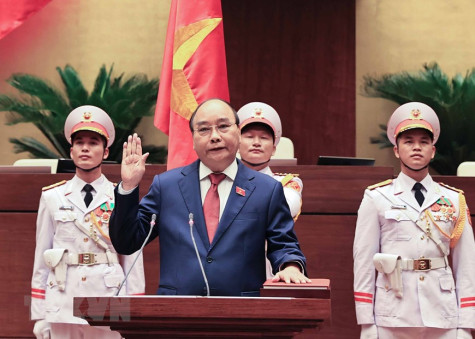 Chủ tịch nước - Nguyễn Xuân Phúc: Sẽ luôn giữ gìn sự đoàn kết, đưa đất nước vững bước tiến về phía trước