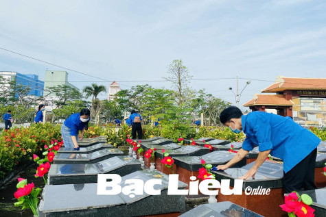 Tuổi trẻ Bạc Liêu với phong trào đền ơn đáp nghĩa