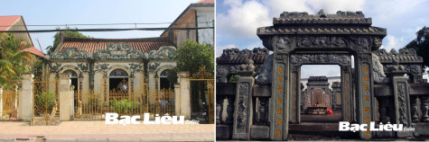 Hai Di tích dòng họ Cao Triều trên đất Bạc Liêu