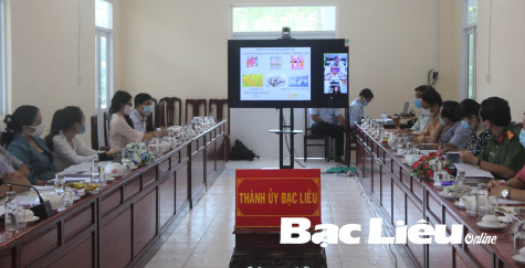 TP. Bạc Liêu: Thông qua phương án thiết kế công viên biển, phố đi bộ và chợ đêm
