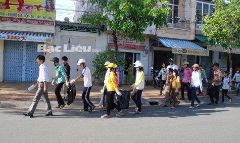 TP. Bạc Liêu: Xây dựng địa bàn điển hình về đảm bảo trật tự đô thị