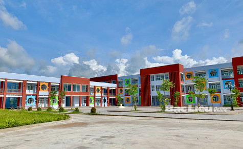 TP. Bạc Liêu: Đưa Trường tiểu học Nguyễn Thị Định vào hoạt động từ năm học 2021 - 2022