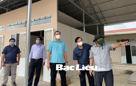 TX. Giá Rai hoàn thành hạng mục 100 giường tại Khu cách ly tập trung