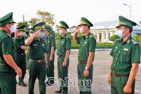 Kiểm tra công tác biên phòng, xuất nhập cảnh trái phép và phòng, chống dịch Covid-19