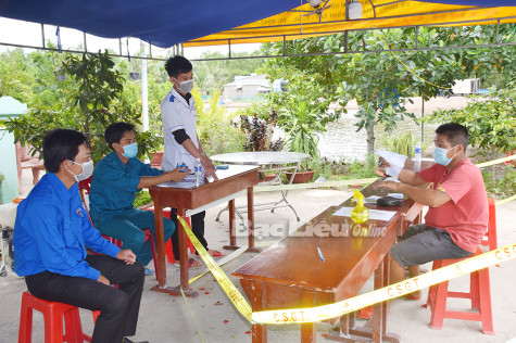 Những đảng viên nơi tuyến đầu chống dịch