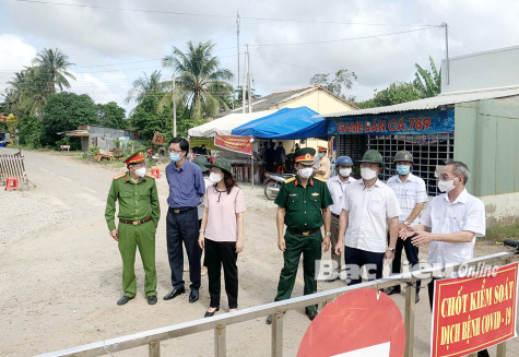 Những đảng viên nơi tuyến đầu chống dịch