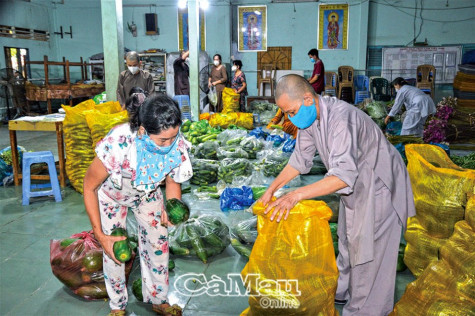 Chút tình quê gửi về tâm dịch