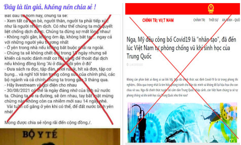 PHÒNG, CHỐNG DỊCH COVID-19: TỈNH TÁO VỚI TIN GIẢ