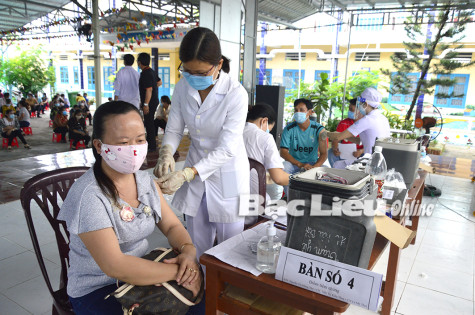 Bạc Liêu chi 29 tỷ đồng mua vắc-xin phòng COVID-19