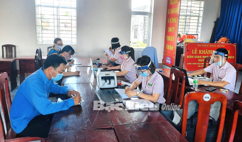 Phòng giao dịch Ngân hàng CSXH huyện Hòa Bình: Nhiều giải pháp nâng cao chất lượng tín dụng