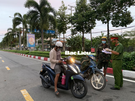 Bạc Liêu áp dụng giãn cách xã hội theo Chỉ thị số 15: Không tập trung quá 10 người tại 1 địa điểm trong cùng một thời điểm