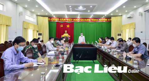 Bí thư Tỉnh ủy - Lữ Văn Hùng: Phải thần tốc, quyết liệt truy vết, khoanh vùng hiệu quả