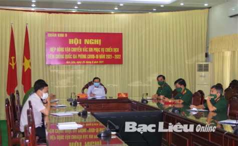 Quân khu 9 sẽ vận chuyển vắc xin phục vụ chiến dịch tiêm chủng quốc gia phòng, chống dịch COVID-19 năm 2021 -  2022