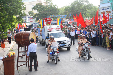 TP. Bạc Liêu: Tích cực thực hiện Chiến lược quốc gia bảo đảm trật tự và an toàn giao thông đường bộ