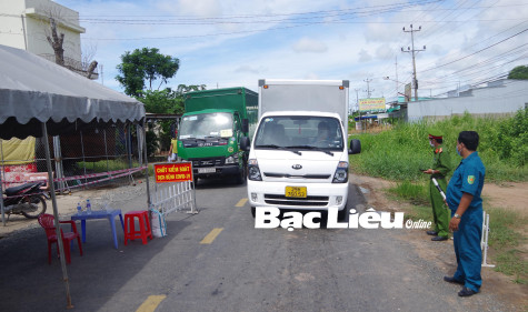 Phương tiện vận chuyển hàng hóa được vào nội ô TP. Bạc Liêu với các điều kiện kèm theo