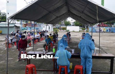 TP. Bạc Liêu: Thêm 1 trường hợp F1 trở thành F0 tại phường 8