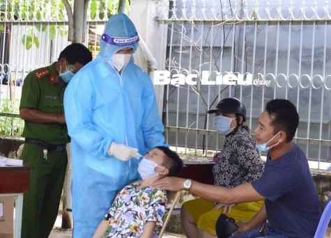 TP. Bạc Liêu ghi nhận thêm 1 F1 trở thành F0