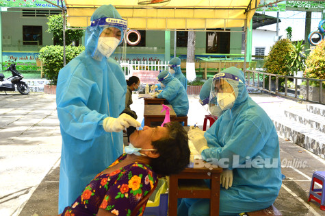 2 trường hợp có kết quả dương tính với vi rút SARS-CoV-2 ở TP. Bạc Liêu và huyện Hồng Dân