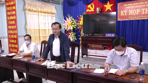 Phó Chủ tịch Thường trực UBND tỉnh - Lê Tấn Cận: Phước Long cần khẩn trương khoanh vùng, truy vết và cách ly F1, F2