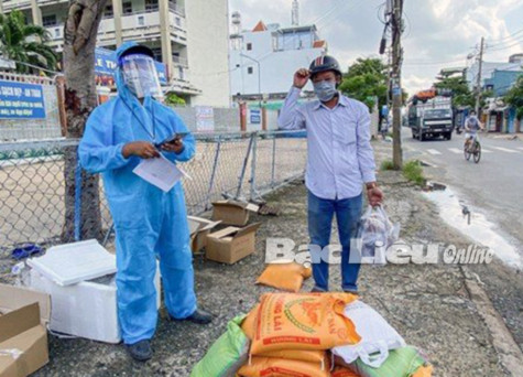 Trên 17.092 lượt người Bạc Liêu tại TP. Hồ Chí Minh và các tỉnh được nhận hỗ trợ