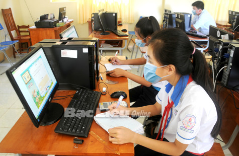 80 thí sinh tham gia hội thi “Tin học trẻ tỉnh Bạc Liêu lần thứ XXIII - năm 2021”