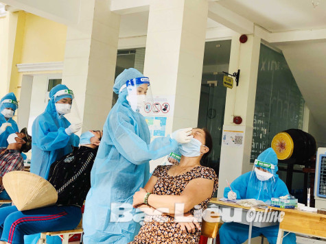 6 phường nội ô của TP. Bạc Liêu tiếp tục thực hiện Chỉ thị 16