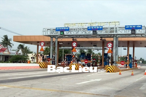 Trạm BOT Bạc Liêu thu phí trở lại