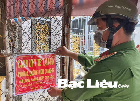 Huyện Hòa Bình: Quyết liệt triển khai các biện pháp dập dịch COVID-19
