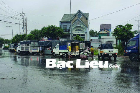 Cần thực hiện nghiêm quy định phòng dịch ở điểm tập kết hàng hóa