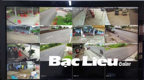 Hiệu quả từ camera giám sát tại các chốt kiểm soát dịch bệnh