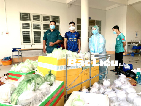 Ban Chỉ huy Quân sự huyện Hòa Bình: Chung sức thi đua phòng,​ chống dịch COVID-19