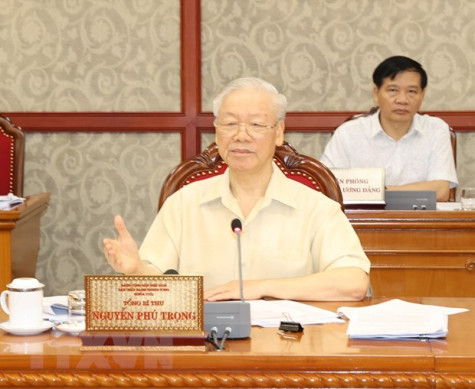 Tổng Bí thư Nguyễn Phú Trọng: Chủ động kịch bản, sẵn sàng các phương án phòng chống dịch phù hợp