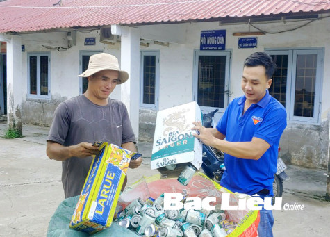 Khi chai nhựa, lon bia “hóa” thành xe đạp