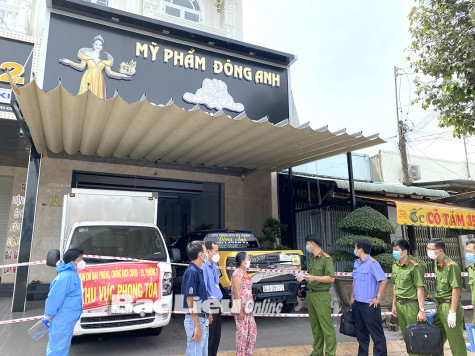 Khởi tố vụ án hình sự liên quan đến vụ cơ sở mỹ phẩm Đông Anh