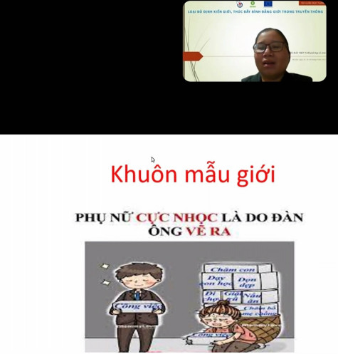 Nhặt “sạn” về giới trong truyền thông