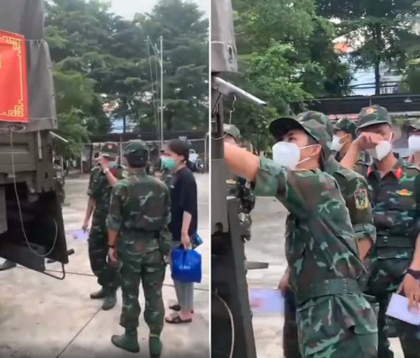 Bộ đội bật khóc bịn rịn tạm biệt Sài Gòn