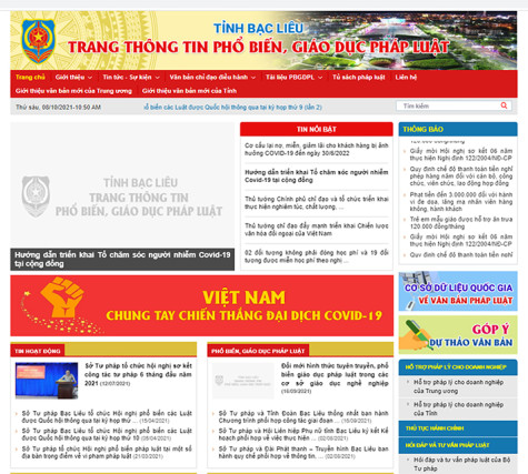 Tăng cường công nghệ thông tin trong phổ biến giáo dục pháp luật