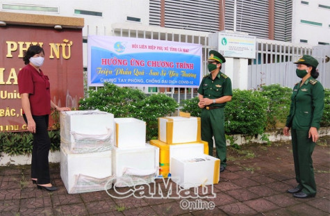 Gần 1 tấn cá hỗ trợ bữa ăn cho dân về từ vùng dịch