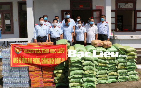 Nhiều cơ quan, đơn vị hỗ trợ quà cho công tác phòng, chống dịch COVID-19