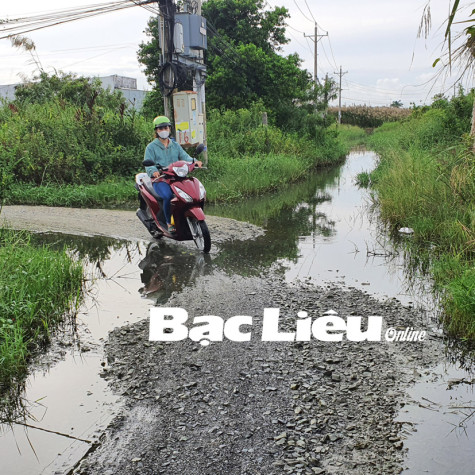 Cần sớm có giải pháp xử lý tình trạng ngập úng ở các khu, cụm dân cư
