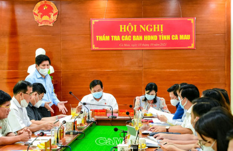 Thẩm tra các văn bản trình kỳ họp thứ Ba - HĐND tỉnh