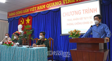 TP Hồ Chí Minh hỗ trợ nguồn lực, tiếp sức Cà Mau chống dịch